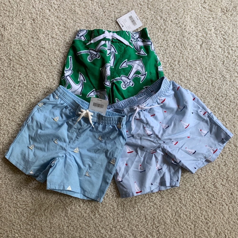 Janie and Jack Boys 6-12 month Swimsuits